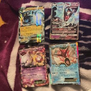 Pokemon EX and GX Trading Cards Set